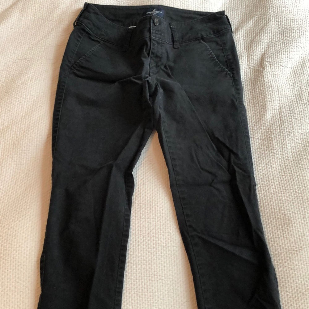 Black straight pants - Picture 1 of 1